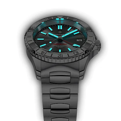 Venezianico Nereide 39 Automatico GMT Canova Bracelet 3521501C