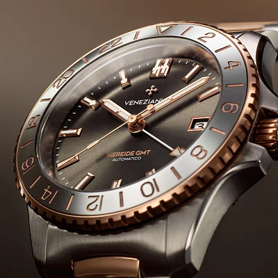 Venezianico Nereide 39 Automatico GMT Grand Tour Canova Bracelet 3521510