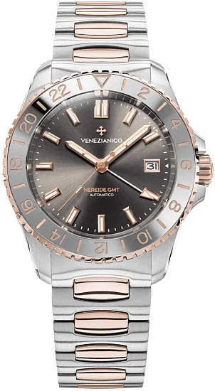 Venezianico Nereide 39 Automatico GMT Grand Tour Canova Bracelet 3521510