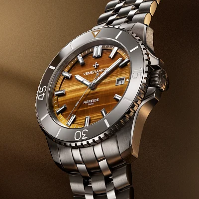 Venezianico Nereide 42 Automatico Tigris Sansovino Bracelet 4521543S