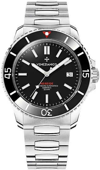 Venezianico Nereide 42 Ceramica Automatico Canova Bracelet 4221501C