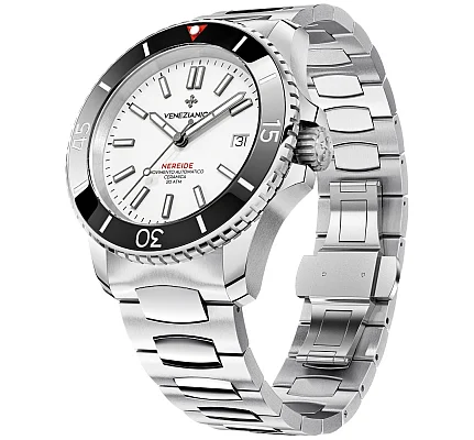 Venezianico Nereide 42 Ceramica Automatico Canova Bracelet 4221502C
