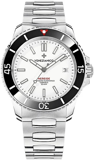 Venezianico Nereide 42 Ceramica Automatico Canova Bracelet 4221502C