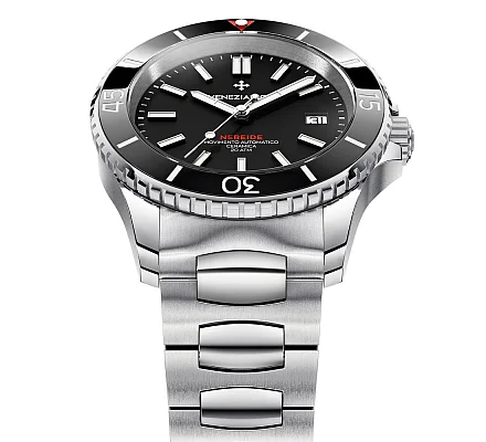 Venezianico Nereide 42 Ceramica Automatico Canova Bracelet 4221501C