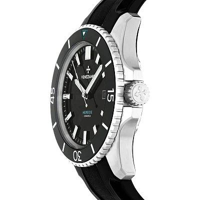 Venezianico Nereide 42 Ceramica Enamel Nero Automatico 4521530