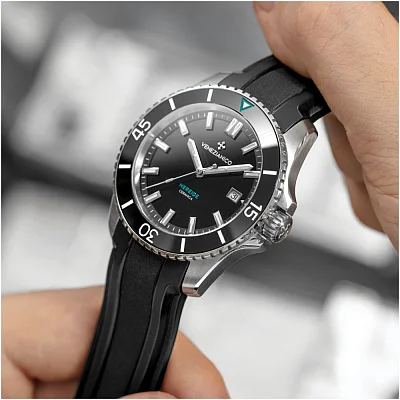 Venezianico Nereide 42 Ceramica Enamel Nero Automatico 4521530