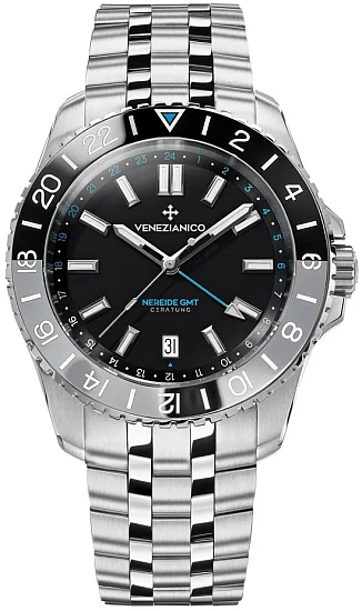 Venezianico Nereide Ceratung 42 Automatico Canova Bracelet 4521500S