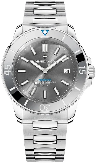 Venezianico Nereide Tungsteno 42 Automatico Canova Bracelet 4521502C