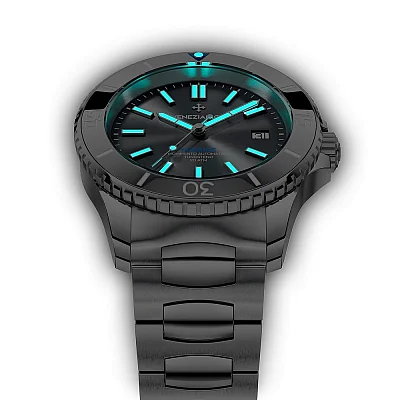 Venezianico Nereide Tungsteno 42 Automatico Canova Bracelet 4521502C