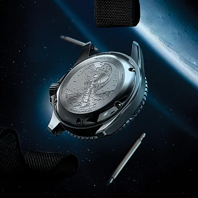 Venezianico Nereide Ultrablack 42 Automatico Canova Bracelet 3921510C