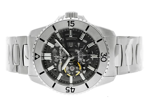 Venezianico Nereide Ultraleggero 42 Automatico Canova Bracelet Skeleton 3921508C