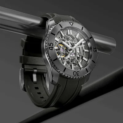 Venezianico Nereide Ultraleggero 42 Automatico Skeleton Gunmetal 3921509