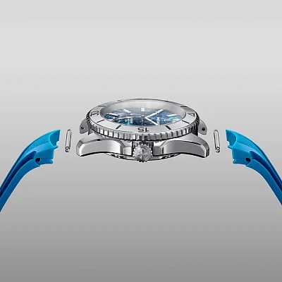 Venezianico Nereide Ultraleggero 42 Automatico Skeleton Light-Blue 3921506
