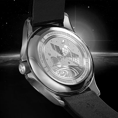 Venezianico Redentore 36mm Automatico Ultrablack 1121510