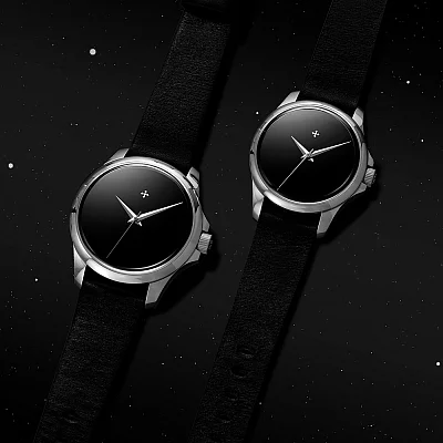 Venezianico Redentore 36mm Automatico Ultrablack 1121510