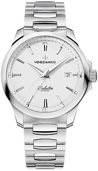 Venezianico Redentore 40 Automatico White Canova Bracelet 1221505C-