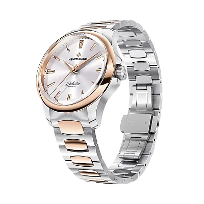 Venezianico Redentore Lady 36mm Automatico Canova Bracelet 1121506C