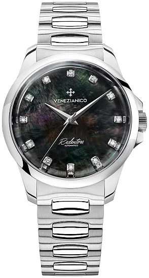 Venezianico Redentore Lady 36mm Automatico Canova Bracelet Diamonds 1121521C