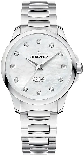 Venezianico Redentore Lady 36mm Automatico Canova Bracelet Diamonds 1121520C