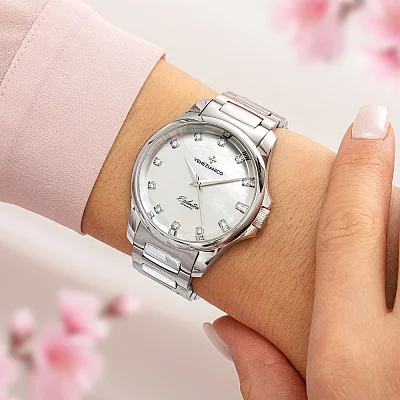 Venezianico Redentore Lady 36mm Automatico Canova Bracelet Diamonds 1121520C