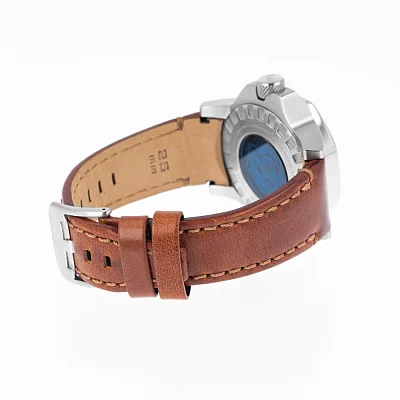 Vostok Europe Atomic Age Automatic GMT Brown Leather Straps Set NH34-640A701