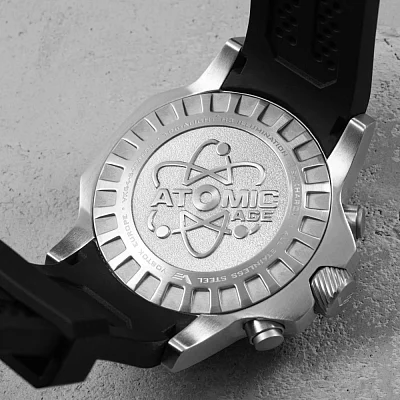 Vostok Europe Atomic Age Sakharov Quartz Chrono Date Tachymeter Straps Set VK64-640A698