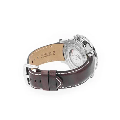 Vostok Europe Batiscafos Kinetic Day-Date Brown Leather Straps Set PX84-511A770