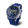  Zdjęcie 2 Vostok Europe Batiscafos Quartz Chrono Date Blue Leather Straps Set 6S21-511A772