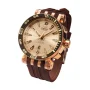  Zdjęcie 3 Vostok Europe Energia Automatic GMT Date Brown Leather Straps Set NH35A-575B281