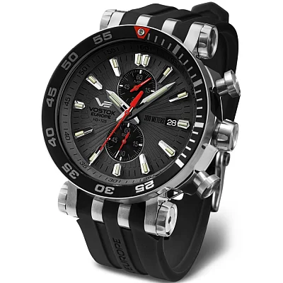 Vostok Europe Energia Quartz Chrono Date Straps Set VK61-575A588