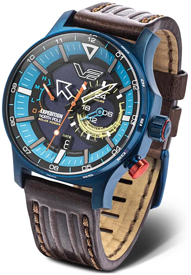 Vostok Europe Expedition Northpole Solar Chrono Date Straps Set VS57-595D736