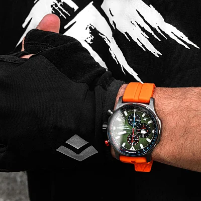 Vostok Europe Expedition Southpole Quartz Chrono Góry Rysy Limited Edition Straps Set VK67-592D499