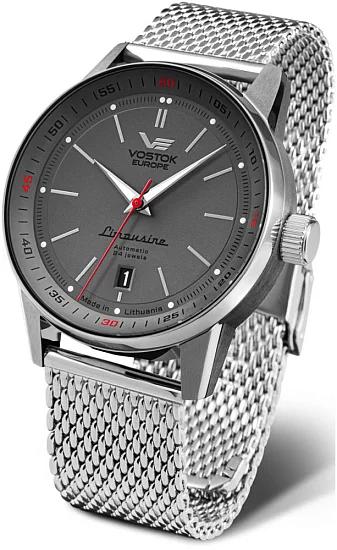Vostok Europe GAZ-14 Limousine Automatic Date Bracelet Mesh NH35A-560A688B