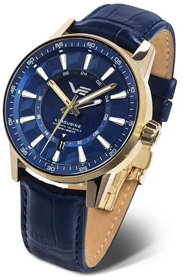 Vostok Europe Limousine 20 Automatic Date Leather Strap NH34-561B786