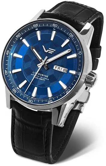 Vostok Europe Limousine 20 Automatic Day-Date Leather Strap YN56-561A799