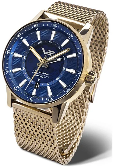 Vostok Europe Limousine 20 Automatic Date Mesh NH34-561B786B