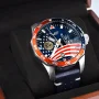  Zdjęcie 6 Vostok Europe N1 Rocket Automatic Date USA 250th Anniversary Limited Edition NH35A-225AS22