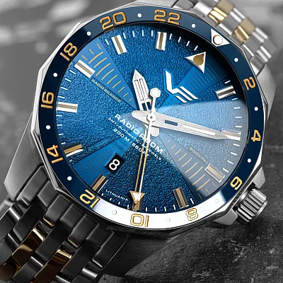 Vostok Europe Radio Room Automatic GMT Date Bracelet Limited Edition NH34-224A793B