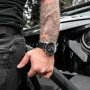  Zdjęcie 2 Vostok Europe Space Race Quartz Chrono Date Black Leather Strap 6S20-325A741