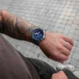  Zdjęcie 2 Vostok Europe Space Race Quartz Tachymeter Chrono Date Blue Leather Strap 6S20-325A742