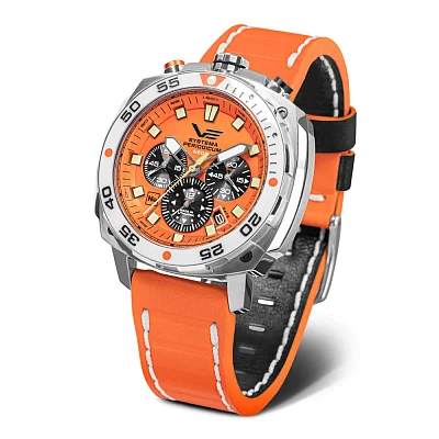 Vostok Europe Systema Periodicum Quartz Chrono Date Straps Set VK67-650A723