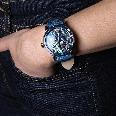 Vostok Europe Undine Abalone Lady Automatic Date Straps Set NH35A-515A757