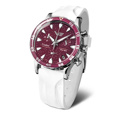 Vostok Europe Undine Lady Quartz Chrono Date Mesh & Straps Set VK68-515A774B