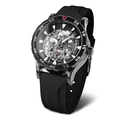 Vostok Europe Undine Lady Quartz Chrono Date Straps Set NH72-515D766