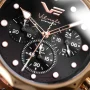 Zdjęcie 6 Vostok Europe Vilnele Lady Quartz Chrono Yellow Gold PVD Straps Set JS20-125B751