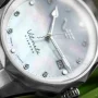 Zdjęcie 3 Vostok Europe Vilnele Lady Solar Date Mother-of-Pearl Diamonds Blue Leather Straps Set VS42-125A755