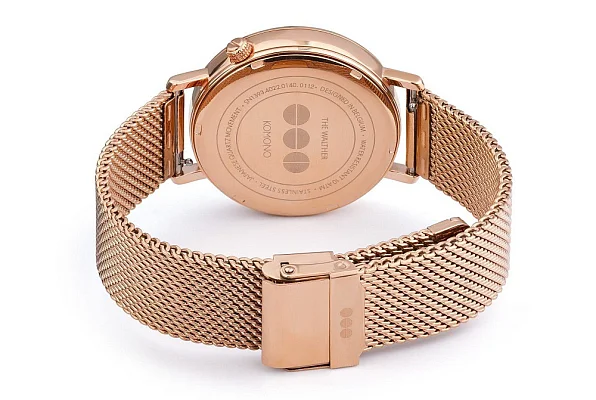 Komono Walther Rose Gold Mesh KOM-W4022
