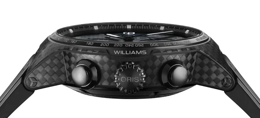 Oris Williams Valtteri Bottas Carbon Fibre Limited Edition 01 674 7725 8784-Set 4 24 50BT