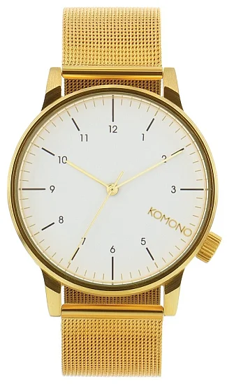 Komono Winston Royale Gold-White Mesh KOM-W2358