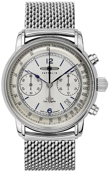 Zeppelin 100 Years Zeppelin Automatic Chrono Mesh ZE-8614M-1